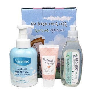 �ټ��� ���� �ڵ���� 500ml + ���ϳ��� �ڵ忡���� 80g + ���׸� �ֹ漼�� 300g 3����Ʈ ���̽�����